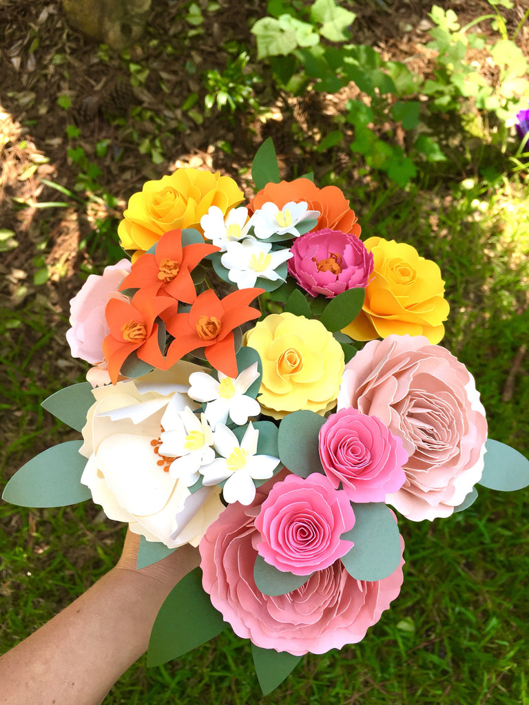 Paper Flower Bouquet at best price in Bengaluru by Mesmericraft